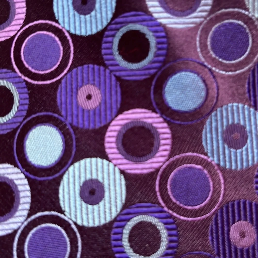 Covington Geometric Silk Tie - New with Tags